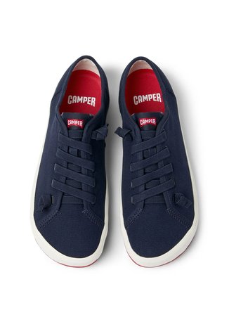 Camper Lacivert Erkek Pamuk Sneaker Peu Rambla II