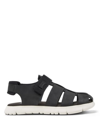 Camper Siyah Erkek Çocuk Sandalet Oruga Sandal Kids