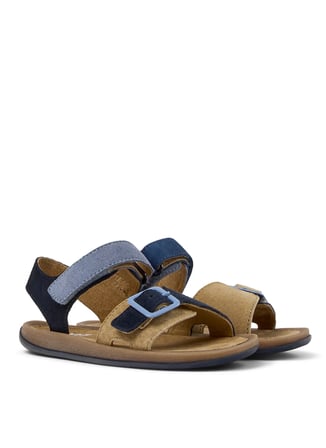 Camper Mavi-Çok Renkli Erkek Çocuk Sandalet TWS Kids