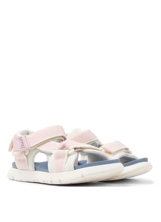 Camper Pembe - Beyaz Kız Çocuk Sandalet Oruga Sandal Kids