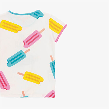 Kız Çocuk Beyaz T-Shirt