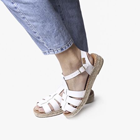 Kadın Sandalet Emma Toni Pons Sandal Leather White