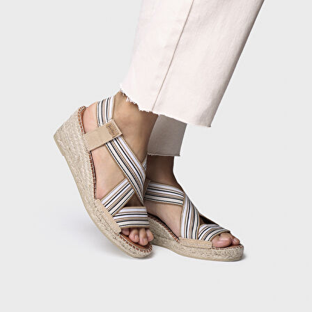 TINA Kadın Sandalet Tina Toni Pons Beige