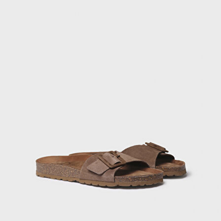 GLIDE-QT Kadın Terlik Glide-QT Toni Pons Taupe