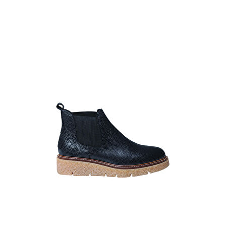 Kadın Bot NANTES-PO Toni Pons LEATHER ANKLE BOOT WITH SIDE ELASTICS