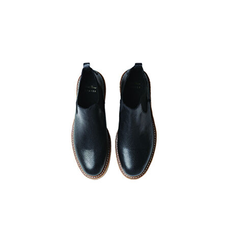 Kadın Bot NANTES-PO Toni Pons LEATHER ANKLE BOOT WITH SIDE ELASTICS