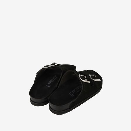   Kadın Terlik G104349 Genuins HAWAII  Velour Black