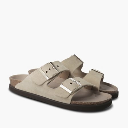   Kadın Terlik G104350 Genuins HAWAII Velour Sand