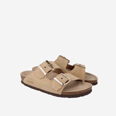   Kadın Terlik G105591 Genuins HONOLULULead Velour Almond