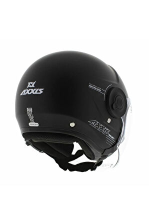 AXXIS RAVEN SV SOLID  - MATT BLACK/XXL