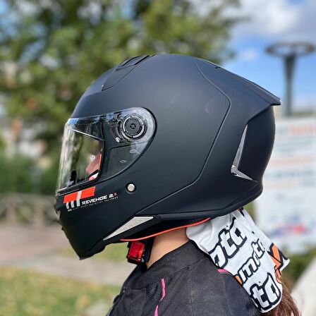 Mt Revenge 2 Solid A1 Full Face Motosiklet Kaskı