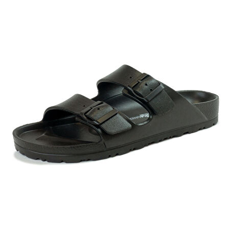 Natural World Eco  Kadın Terlik 7051-701 BIOS EVA SANDALIA 2 HEBILLAS  Natural World Negro