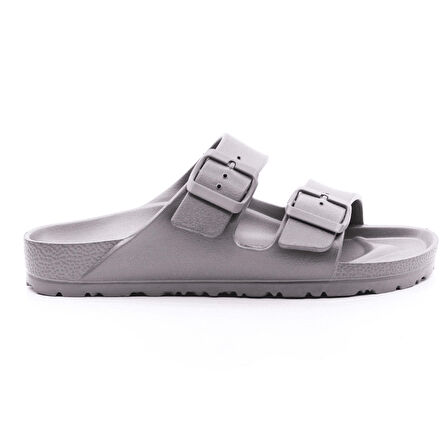Natural World Eco  Erkek Terlik 7051-774 BIOS EVA SANDALIA 2 HEBILLAS  Natural World Antracita