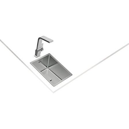 Teka FLEXLINEA RS15 27.40 Ankastre/Tezgaha Sıfır/Tezgahaltı Eviye Paslanmaz Çelik 27 cm