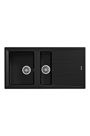 Teka Stone 60 B-TG 1,5 Gözlü Karbon Tegranit Eviye