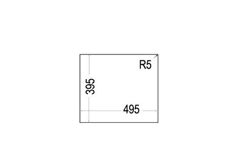 Teka Eviye SQUARE 50.40 TG Granit Tezgahaltı Siyah