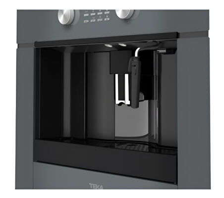 TEKA CLC 855 GM GRİ ÇEKİRDEK ÖĞÜTÜCÜLÜ ANKASTRE KAHVE MAKİNASI