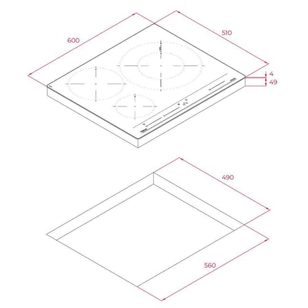 Teka IBC 63320 BK MSS İndüksiyon Ocak