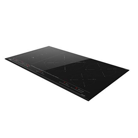 Teka IZS 97630 MST BK Slide Cooking 90 cm indüksiyonlu Flex Ocak