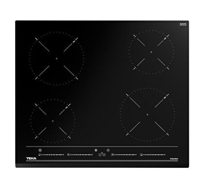 Teka - IZC 64010 BK MSS - Ankastre Cam Seramik İndüksiyonlu Ocak - 7200 W - Siyah - 60 cm - 112520015