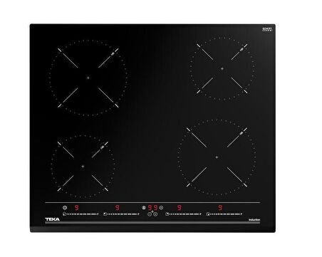 Teka - IZC 64010 BK MSS - Ankastre Cam Seramik İndüksiyonlu Ocak - 7200 W - Siyah - 60 cm - 112520015