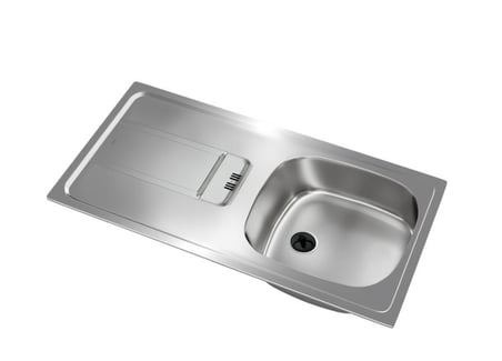 Teka GRAVITY Ankastre Sol Damlalıklı Eviye Paslanmaz Çelik 86 cm