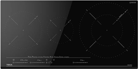 TEKA IZC 83620 SİYAH ANKASTRE 3 GÖZLÜ İNDÜKSİYONLU OCAK