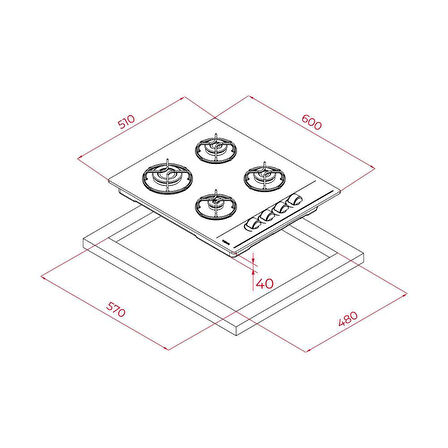 Teka Siyah Ankastre Set ( HAK 629 BK BUHAR DESTEKLİ - GBE 64002 BK - ATV 60 BK )