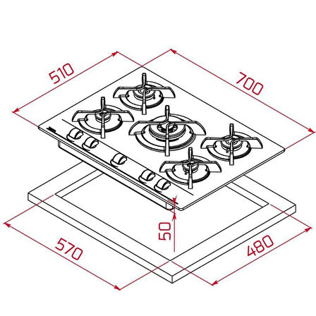 Teka Chef 10 Siyah Ankastre Set ( HAK 629 BUHAR DESTEKLİ - GBC 75030 KBC BK  - DVT 98660 )