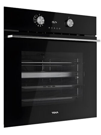 Teka HLB 8550 SC SteamChef 71 Lt. Siyah Ankastre Fırın