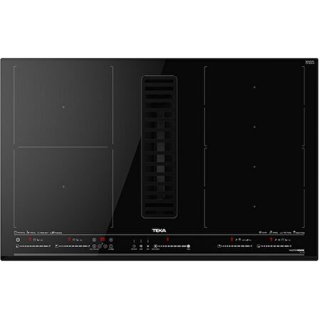 Teka-AFF 87601 MST Entegre Davlumbazlı 80 cm DirectSense İndüksiyon Ocak