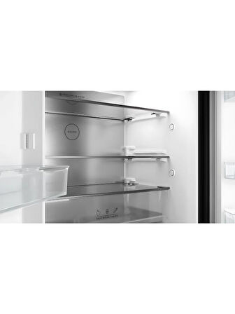 Teka RFD 77825 GBK EU 516 Lt. No Frost Siyah Buzdolabı