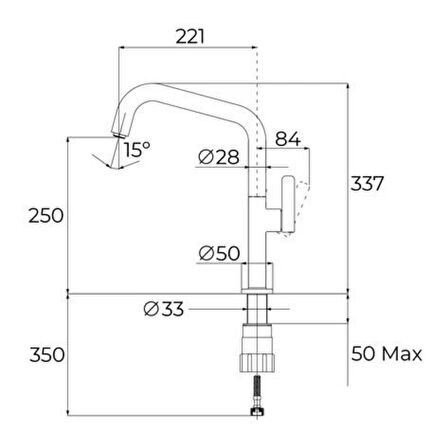 Teka Universo 45 GT Tezgahüstü Damlalıklı Granit Eviye Siyah + Teka Oval 914 Mutfak Bataryası Siyah