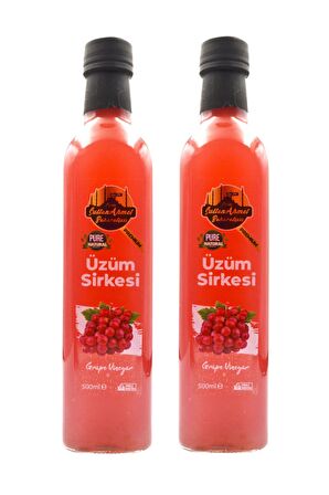 Üzüm Sirkesi 2x500ml (Özel Üretim)