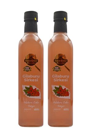 Gilaburu Sirkesi 2x500ml (Özel Üretim)