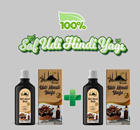 Saf Udi Hindi Yağı 2x100ml (Özel Üretim)