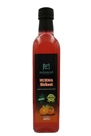 %100 Ev Yapımı Katkısız Hurma Sirkesi 500ml