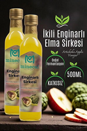 Doğal Fermente Enginar Sirkesi 2x500ml