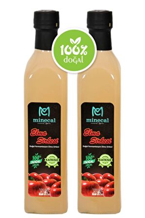 Doğal Fermente Elma Sirkesi 2x500ml