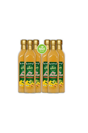 Alıç Sirkesi 6x500 ml - %100 Katkısız Doğal | Geleneksel Ev Yapımı