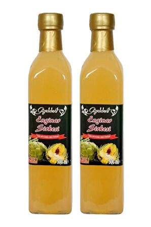 Enginar Sirkesi 2x500 ml - %100 Katkısız Doğal | Geleneksel Ev Yapımı