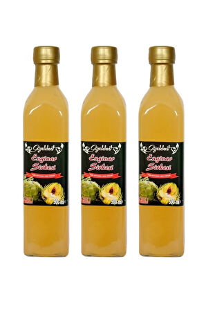 Enginar Sirkesi 3x500 ml - %100 Katkısız Doğal | Geleneksel Ev Yapımı