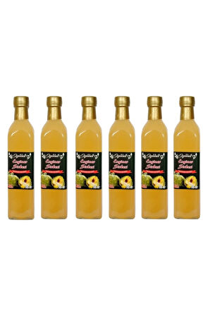 Enginar Sirkesi 6x500 ml - %100 Katkısız Doğal | Geleneksel Ev Yapımı