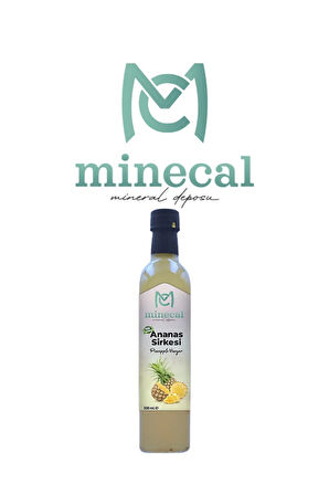 Ananas Sirkesi 500 ml – %100 Katkısız Doğal | Şekersiz | Koruyucu Içermez