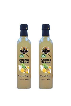 Ananas Sirkesi %100 Katkısız Doğal 2x500 ml | Özel Üretim