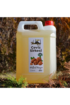 Ceviz Sirkesi 5lt | %100 Katkısız Doğal | Sağlıklı Sirke