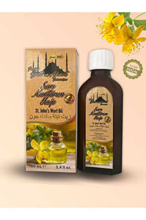 Sarı Kantaron Yağı 100ml | Doğal Saç Derisi Ve Cilt Için Yenileyici Yağ | Özel Üretim