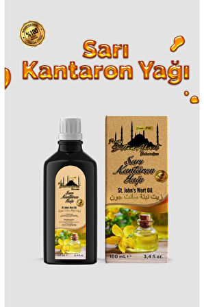Sarı Kantaron Yağı 100ml | Doğal Saç Derisi Ve Cilt Için Yenileyici Yağ | Özel Üretim