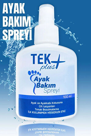 Ayak Bakım Spreyi - Ayakkabı Ve Ayak Kokusu Önleyici, Mantar Karşıtı, Tırnak Bakım Spreyi 100ml