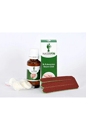 Nasır Solüsyonu 15 ml | Sertleşmiş Cilt Ve Ayak Bakım Desteği